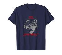 Lone Wolf T-Shirt, Men, Navy Blue, 5X-Large