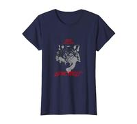 Lone Wolf T-Shirt, Women, Navy Blue, 3X-Large