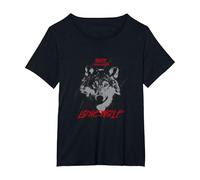 Lone Wolf T-Shirt, Women's Plus, Black, 3X