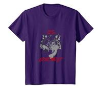 Lone Wolf T-Shirt, Youth, Purple, 3T