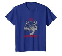 Lone Wolf T-Shirt, Youth, Royal Blue, 3T