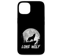 Lone Wolf Vintage Wolf Howling Wildlife Animal Case for iPhone 13