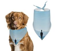 Lonely Back Dog Bandana Triangle Dog Scarf Washable Polyester Dog Bibs Cute Pet Bandana for Medium Large Dogs Puppy and Cats