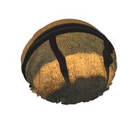 Lonely Bench Sunset Print Shower Cap For Women,Reusable Bath Cap,Breathable Shower Caps,Bathing Shower Caps With Adjustable