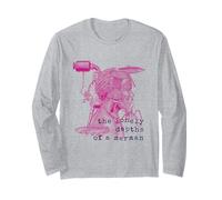 Lonely Depths of a Merman Steampunk Ocean Art Long Sleeve T-Shirt
