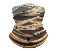 Lonely Desert Balaclava Stylish Headwear Windproof Facial Covering For Running Workout Tennis 25X50Cm