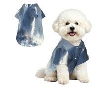 Lonely Fox Hawaiian Dog Shirt Pet Clothes for Small Dogs Cats