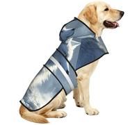 Lonely Fox Waterproof Dog Raincoat And Rain Jacket For Small Medium Large Dogs With Reflective Stripes And Adjustable Belly Strap