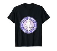 Lonely Ghosts Social Club Halloween Single Introvert Broken Value Graphic T-Shirt, Men, Black, S