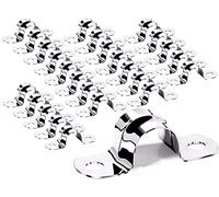 Lonely High Heels 16mm 304 Stainless Steel Pipe Hose Wall Clips, 25pcs, M16