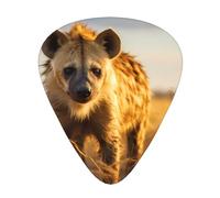 Lonely Hyena Printed guitar picks - three thicknesses: thin, medium and thick, suitable for electric guitar, bass and ukulele.