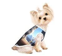 Lonely Kitty Cute Dog Clothes,Dog T Shirt for Small Dogs Girl Boy.Pet Pullover Jumper,Cat Clothes,Suitable for Small Pets