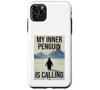 Lonely Penguin Journey into the Mountains Case for iPhone 11 Pro Max