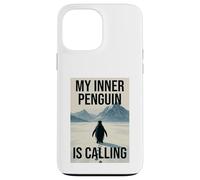 Lonely Penguin Journey into the Mountains Case for iPhone 13 Pro Max