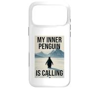 Lonely Penguin Journey into the Mountains Case for iPhone 17 Pro Max