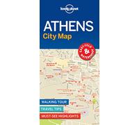 Lonely Planet Athens City Map