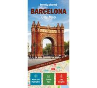 Lonely Planet Barcelona City Map