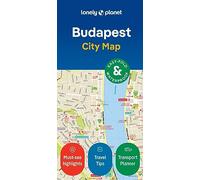 Lonely Planet Budapest City Map