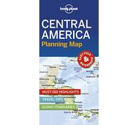 Lonely Planet – Central America Planning Map – Map