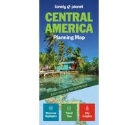 Lonely Planet Central America Planning Map