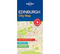 Lonely Planet Edinburgh City Map
