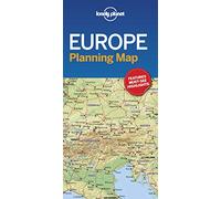 Lonely Planet – Europe Planning Map: Easy-Fold, Full Colour Travel Map – Map