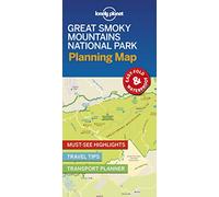 Lonely Planet Great Smoky Mountains National Park Planning Map