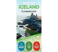 Lonely Planet Iceland Planning Map: Durable, Waterproof, Easy-Fold Travel Map with Attractions, Itineraries & Transport Guide | Handy Slipcase for Iceland Adventures