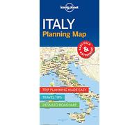 Lonely Planet Italy Planning Map