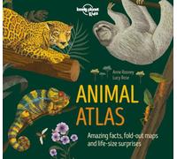 Lonely Planet Kids Animal Atlas: 1 (Creature Atlas): Amazing Facts & Fold Out Maps | Explore Creature Features From a Bear's Paw to a Baby Turtle | Packed with Beautiful Illustrations