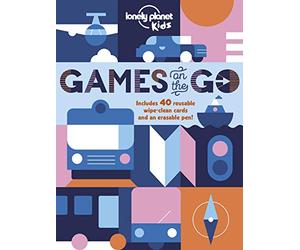 Lonely Planet Kids Games on the Go: Includes 40 Wipe Clean Cards & Pen | Fun & Colourful Challenges & Activities | Mazes, Picture Quizzes, Bingo, Drawing & More