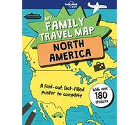 Lonely Planet Kids My Family Travel Map - North America