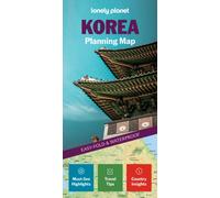 Lonely Planet Korea Planning Map