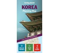 Lonely Planet Korea Planning Map