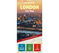 Lonely Planet London City Map