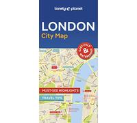 Lonely Planet London City Map: Durable, Waterproof, Easy-Fold Planning Map with Attractions & Walking Tours (Compact City Planning Maps)