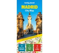 Lonely Planet Madrid City Map