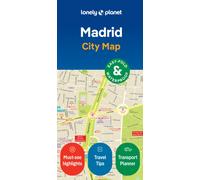 Lonely Planet Madrid City Map : Durable, Waterproof, Easy-Fold Planning Map with Attractions & Walking Tours