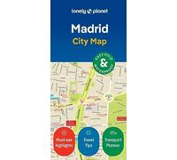 Lonely Planet - Madrid City Map - Durable, Waterproof, Easy-Fold Map with Attractions & Walking Tours