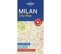 Lonely Planet Milan City Map