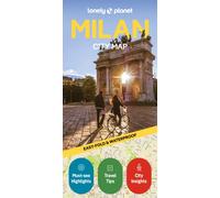 Lonely Planet Milan City Map : Durable, Waterproof, Easy-Fold Planning Map with Attractions & Walking Tours