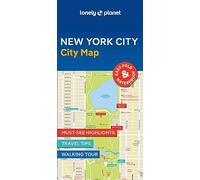 Lonely Planet New York City Map: Durable, Waterproof, Easy-Fold Planning Map with Attractions & Walking Tours (Compact City Planning Maps)
