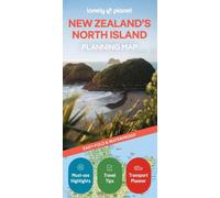 Lonely Planet New Zealand's North Island Planning Map