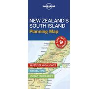 Lonely Planet New Zealand's South Island Planning Map