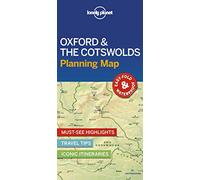 Lonely Planet Oxford & the Cotswolds Planning Map: (Map)