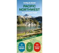 Lonely Planet Pacific Northwest Planning Map