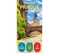 Lonely Planet Prague City Map : Durable, Waterproof, Easy-Fold Planning Map with Attractions & Walking Tours