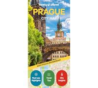 Lonely Planet Prague City Map