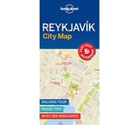 Lonely Planet Reykjavik City Map