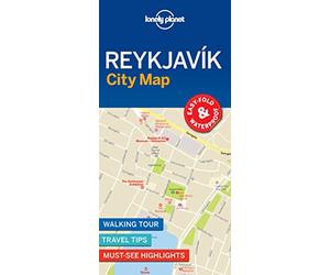Lonely Planet Reykjavik City Map
